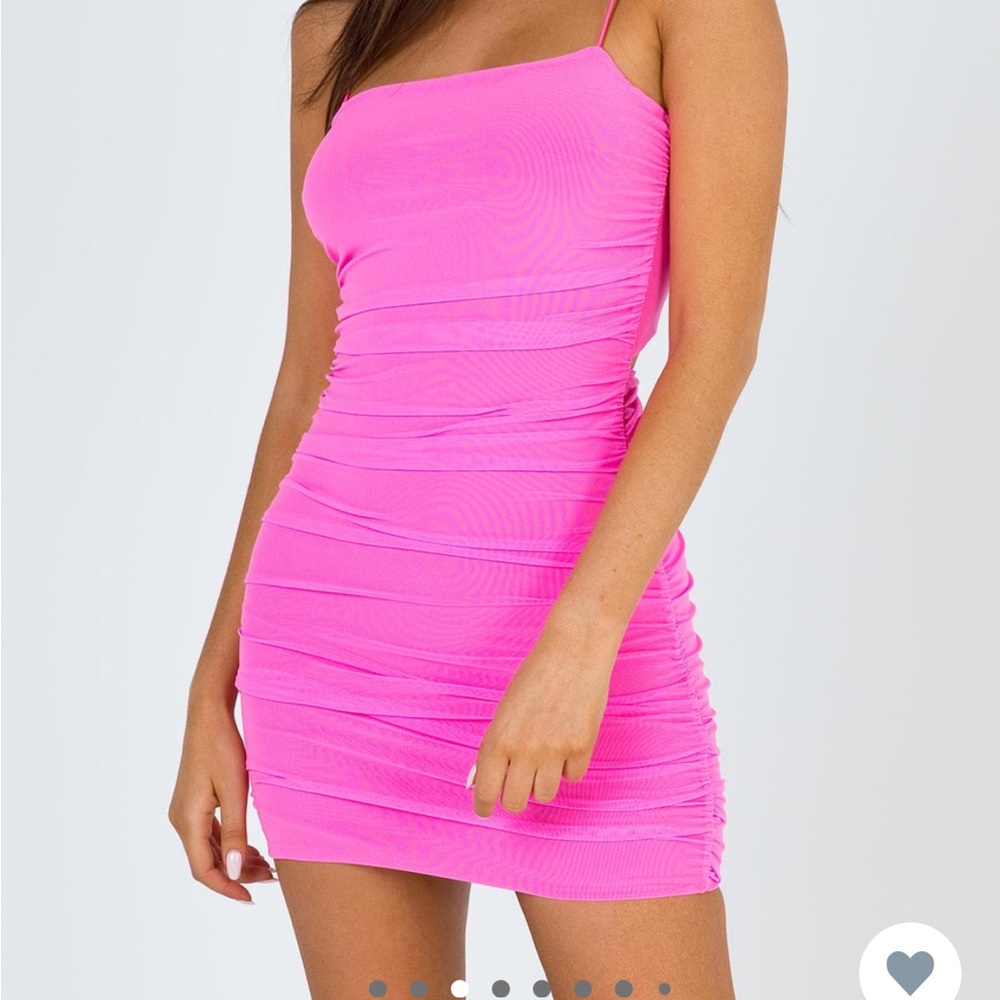 Princess Polly Holloway Wishes Pink Mini Dress